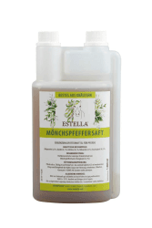 🐎 Mönchspfeffersaft für Pferde 1 Liter | Hormonhaushalt | auch bei Cushing & PPID geeignet