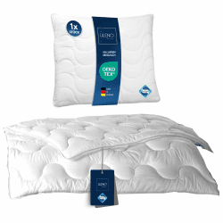 🌟 LILENO HOME Bettdecke 135x200 Set mit Kissen - Ganzjahre Bettdecke 135x200 mit Kopfkissen 🌙