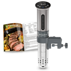 KitchenBoss Sous Vide Garer Stick Präzisionskocher G310S - 1100W • 360° Zirkulation • IPX7 Wasserdicht