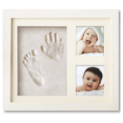 Baby Hand- und Fußabdruck Set mit Bilderrahmen 🦶👶