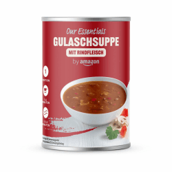 Angebot: Amazon Gulaschsuppe mit Rindfleisch, 400g 🍲🥩
