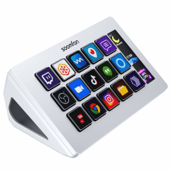 SOOMFON Stream Controller Deck Weiss - Live-Streaming & Editing 🚀