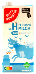 🥛 Mega Deal! Gut & Günstig H-Milch 1.5% 12er Pack 🥛
