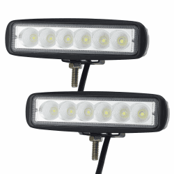 🌟 Super Deal: AUXTINGS 2X 15 cm LED Arbeitsleuchte, 18W LED Lichtleiste 🚗