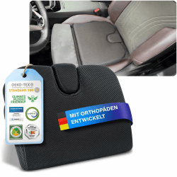 🚗🔝 Healthfix® Auto Keilkissen - Ergonomisches Sitzkissen mit Memory-Foam