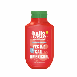 😋 Hellotaste American Dressing 300ml - Kalorienreduziert, ohne Zuckerzusatz & voller Geschmack!