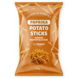 🥔🌶️ Amazon Kartoffelsticks Paprika, 125g, 1er Pack - Spezialangebot!