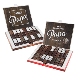 🎁 Younikat Vatertagsgeschenk für Papa - Aufkleber-Set für Merci Schokolade 🍫
