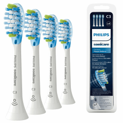 🦷 Philips Sonicare Original C3 Premium Plaque Defence Standard Schallzahnbürstenköpfe - 4er-Pack 🪥