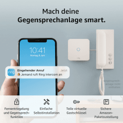 🔔 Ring Intercom - Gegensprechanlage mit Schnellwechsel-Akkupack und Ladestation von Amazon