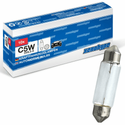 🔥 Super Deal! XENOHYPE 10x Premium Soffitte 12V 5W C5W SV8.5 37mm Kennzeichenbeleuchtung 🚗💡