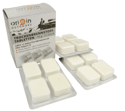 Angebot: Origin Outdoors Trockenbrennstofftabletten 14 g - 24 Pack 🔥