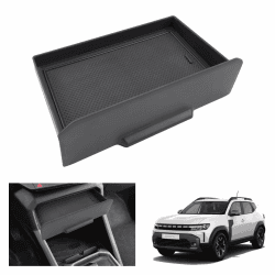 🚗 GAFAT Neuer Dacia Duster 3 2024 2025 Mittelkonsole Aufbewahrungsbox Schiebeschublade 🚙
