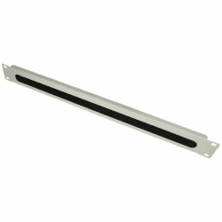 🔌🔗 Top-Angebot! Good Connections 19" Kabeldurchführung 1HE mit Bürsteneinsatz