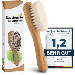 👶🌟 Lampox Babyhaarbürste: Extra weiches Pflegeset für Neugeborene! 🌟👶