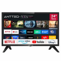 📺 Antteq AV24H3 Fernseher 24 Zoll (60 cm) Smart TV 🌟