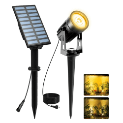 T-SUNUS Solar Gartenleuchte | Solarlampen für Außen 🌞 Wasserdicht & Effizient