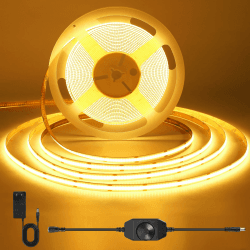 🌟 RABATT! ACELUMO COB LED Streifen Warmweiss - Dimmbar & Hochwertig