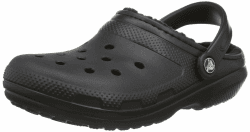 Angebot: Crocs Unisex Classic Lined Clogs 43/44 EU Schwarz 🐊👟