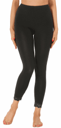 🌟 Angebot: Merry Style 7/8 Leggings Damen mit Spitze 🌸
