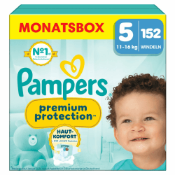 Angebot: Pampers Premium Protection Größe 5, 152 Windeln 🛡️👶