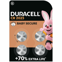 Duracell CR2025 Knopfzellen (4 Stück) - Sonderangebot! 🔋🔋🔋