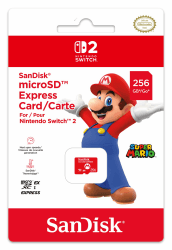 🎮 Nintendo SanDisk microSD EXPRESS Card 256 GB 📸