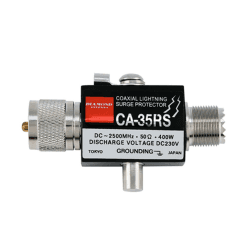 🌩️🔒 Koaxialer Überspannungsschutz, 50 Ohm 0-3000 MHz Coaxial Protector, 200W Koaxial Blitzschutz Blitzableiter Überspannungsschutz