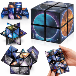 🧩 Zauberwürfel Spiele ab 6-12 Jahre Jungen Mädchen - 2-in-1 Infinity Cube