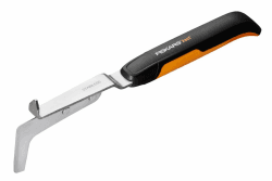 🌿🛠️ Fiskars Kleiner Fugenkratzer zum Entfernen von Unkraut und Moos, Länge: 33,8 cm, Schwarz/Orange, Hochwertiger Stahl/Glasfaserverstärkter Kunststoff, Xact, 1027045 Angebot!