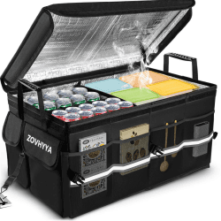 🚗 ZOVHYYA Kofferraum Organizer 68L 🧊🔥