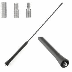 🚗 KFZ 40cm Antennenstab Stab Auto Antenne Radio UKW/FM Dachantenne 📻