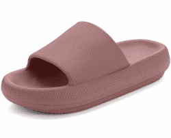 🌞 Misolin Badeschuhe Damen Herren - Cozy Cloudyzzz Slides Indoor/Outdoor 🌊
