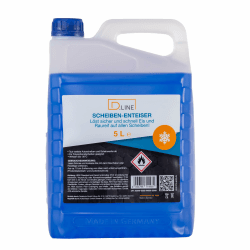 🚗❄️ D.LINE Scheibenenteiser 5 Liter - Schnelles Auftauen von Eis und Raureif