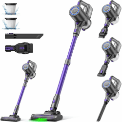 🌟 Suirviz Akku Staubsauger Kabellos 500W/40000Pa 🌟