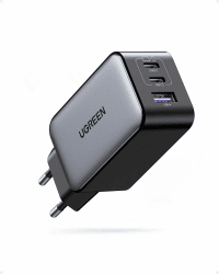 UGREEN Nexode USB C Ladegerät 65W GaN Netzteil 3-Port PD Charger 60W PPS Schwarz 🚀