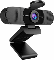EMEET Full HD Webcam - C960 1080P Webcam mit Objektivabdeckung & Dual Mikrofon 📷🎤