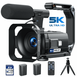 CAMWORLD Videokamera 5K 56MP Camcorder für YouTube 🎥🔥
