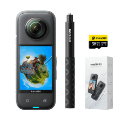 📸 Insta360 X3 Einsteiger-Bundle 🌊 360°-Actionkamera mit 1/2"-Sensor