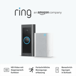 Ring Videotürklingel Kabel (Video Doorbell Wired) + Chime 🚪🔔