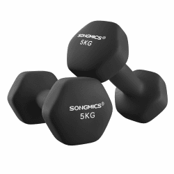 🏋️ SONGMICS Hanteln, 2er Set - Kurzhanteln für effektives Krafttraining zu Hause 🏡