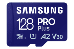 🚀 Samsung PRO Plus microSD-Karte + SD-Adapter, 128 GB - Für Mobile Gaming & 4K UHD 🎮