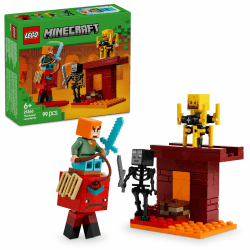 LEGO Minecraft Das Lava-Duell im Nether 21266 🎮 Spielzeug für Fans des Videospiels