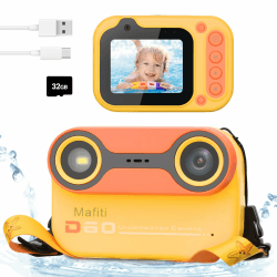 📸🌊 Mafiti Unterwasserkamera 10ft 1080P Full HD 48MP 10X Digitaler Zoom