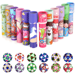 AUAUY 12 PCS Klassisches Kaleidoskope - Vintage Retro-Kaleidoskope Lernspielzeug 🌈🌸🎁