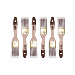 HARDY WORKING TOOLS Flachpinsel-Set 6-teilig, 6 Stück 🎨🖌️