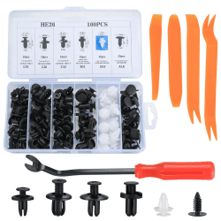 🚗 Ewwtrey Auto Befestigung Clips, 105 Stück Universal Befestigungsclips - Reparatur Kit 🧰