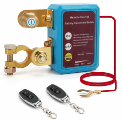 12V Drahtloser Ferngesteuerter Auto Batterie Trennschalter mit Fernbedienung 🚗🔌