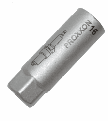 🔧🔩 PROXXON 23550 Zündkerzen Nuss mit TPR Einlage 16mm