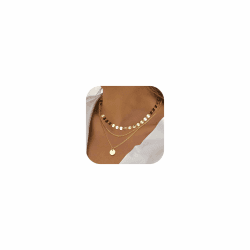 LOLIAS Kette Gold Damen Layering Halskette Damen 18k Goldkette 🌟